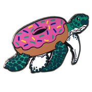 Sea Turtle Donut Pin