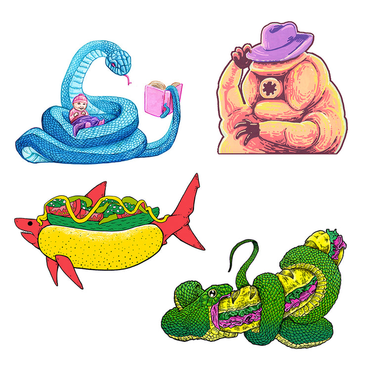 Critters Sticker Pack